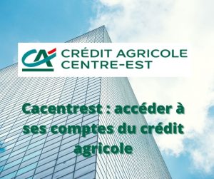 Accéder à ses comptes du crédit agricole