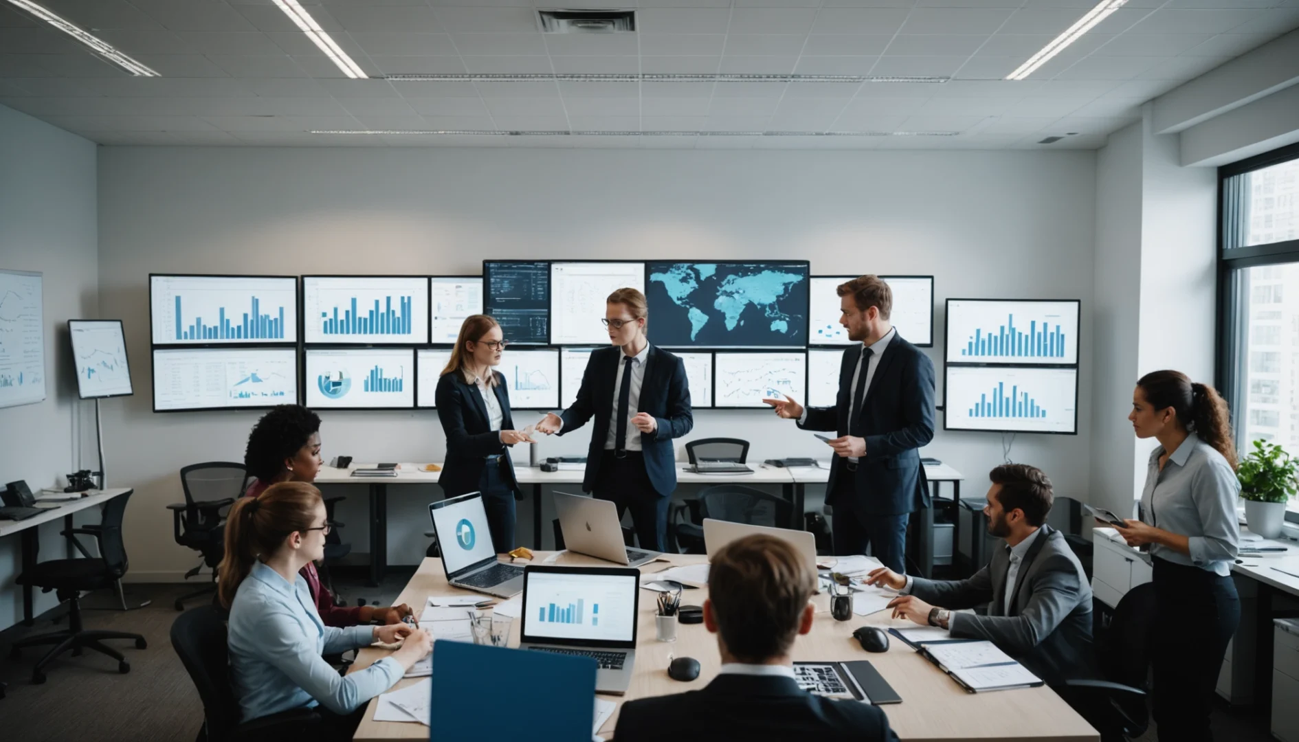 service informatique dans une entreprise