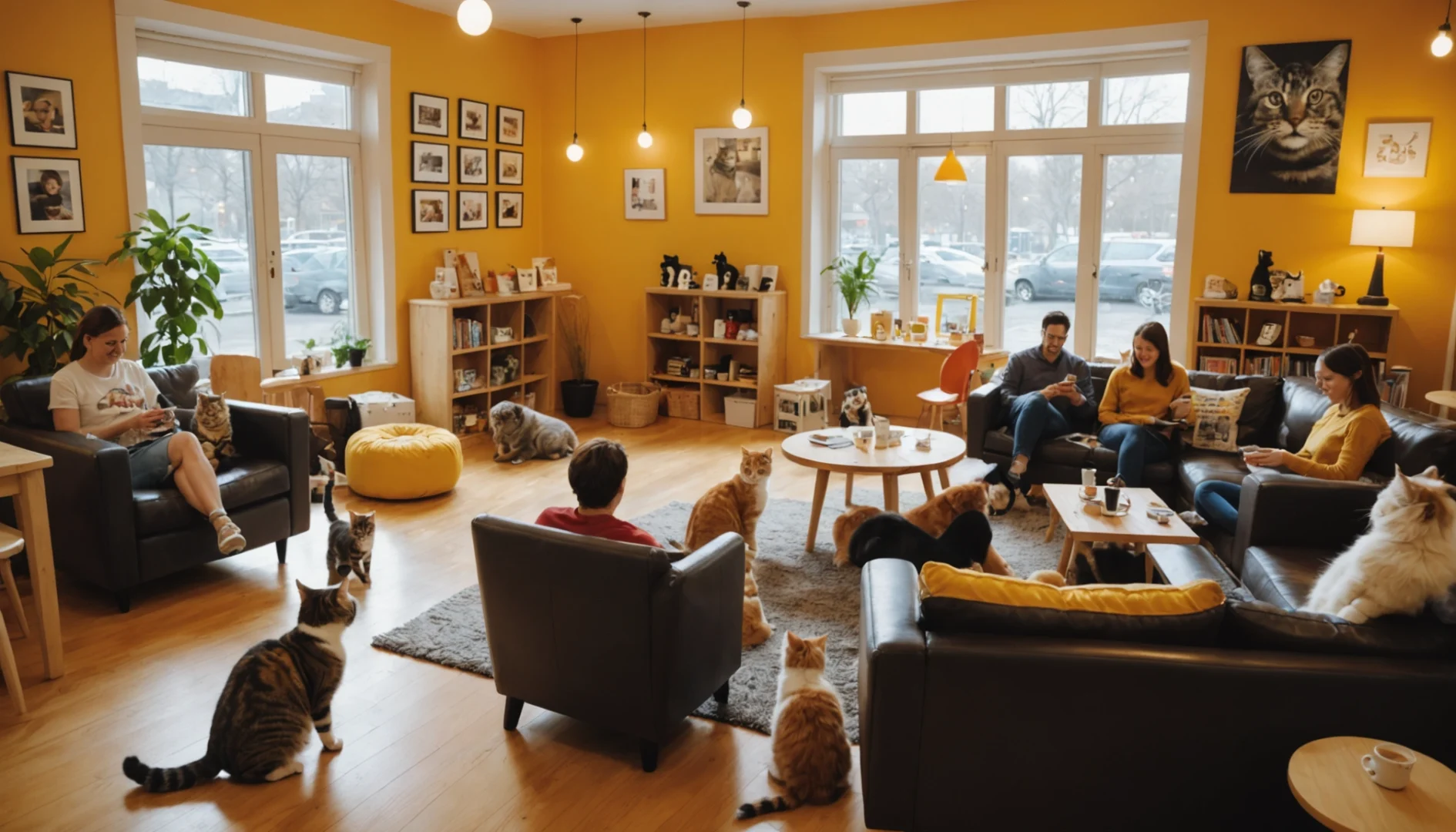 ouvrir un bar a chat