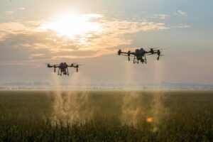 spectacle avec des drones