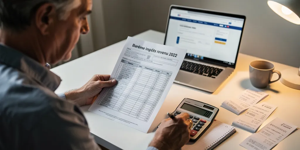 bareme impots revenu 2022
