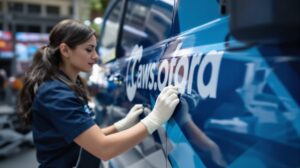 flocage voiture entreprise