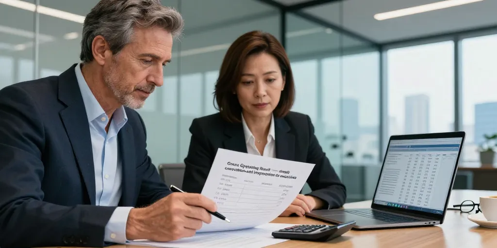 résultats brut d'exploitation