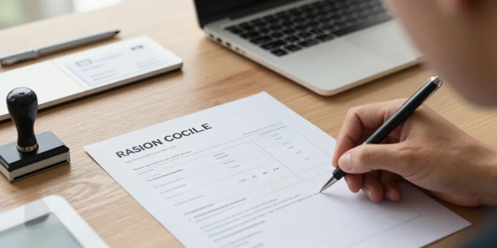 raison sociale d'une micro entreprise