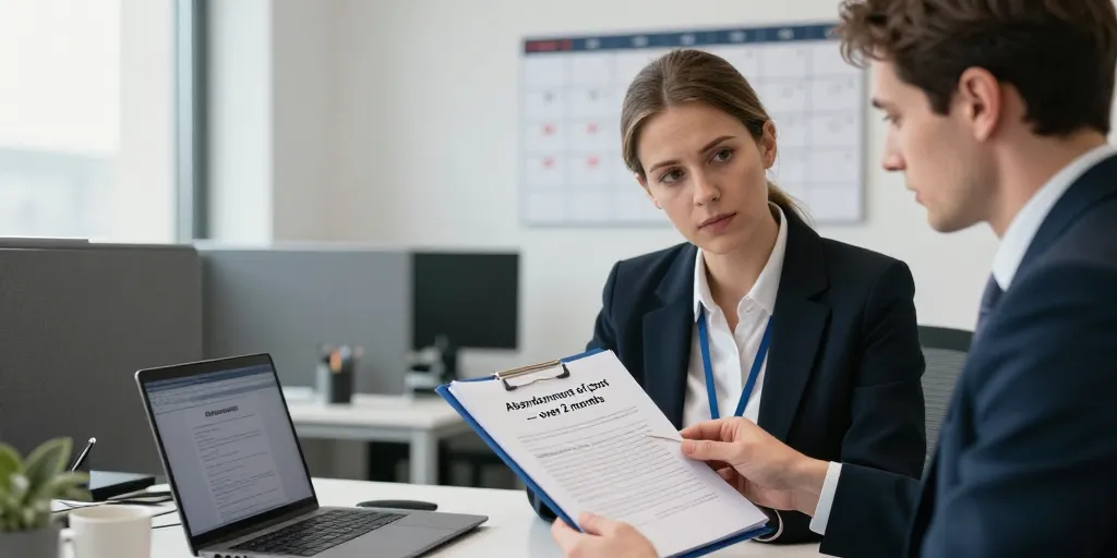 abandon de poste delai de 2 mois depassé