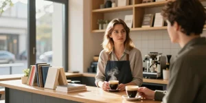 ouvrir sa librairie café