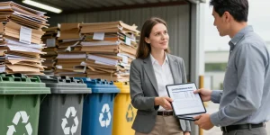 recyclage du papier en entreprise