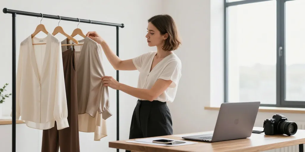 ouvrir une boutique en ligne de vêtement